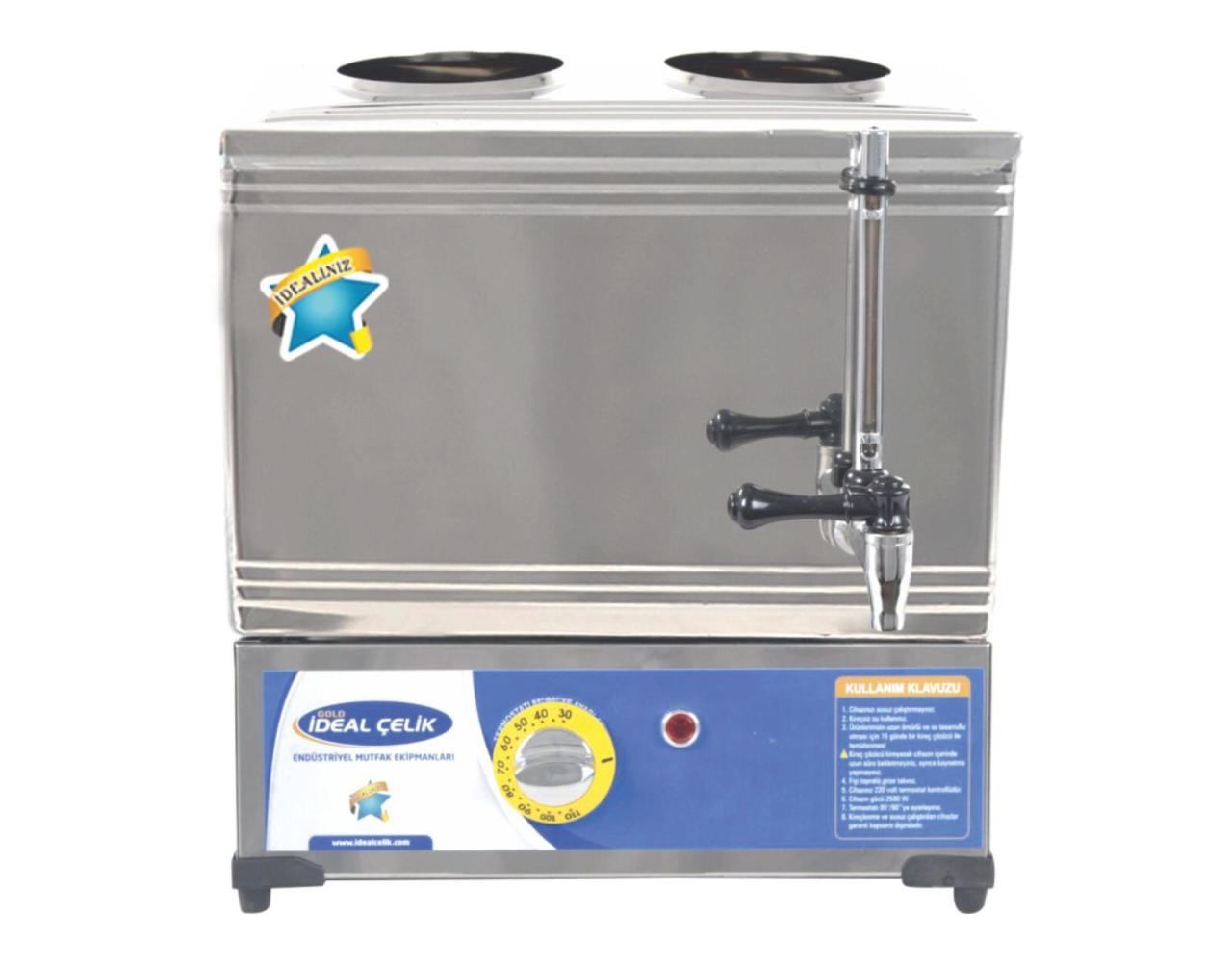 40 Lık Elektrikli Pleytsiz Çay Set